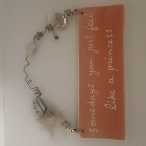 Sandra Magsamen Collection by Department 56 ceramic princess plaque